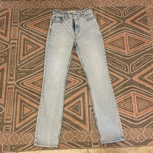 Abercrombie Women’s The 90s Slim Straight Ultra High Rise Size 25/0R